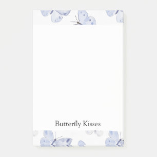 Girly Lila Lavender Butterflies Post-it Klebezettel