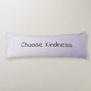 Girly Lilac Lila Confetti Glam Ombre Seitenschläferkissen