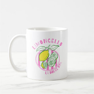 Girly Limoncello – La Dolce Vita Pink Kaffeetasse