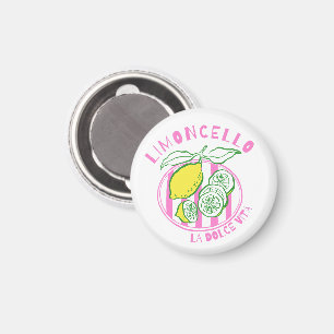 Girly Limoncello – La Dolce Vita Pink Magnet