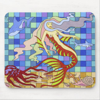 girly Meerjungfrau Mousepad