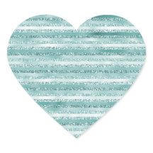 Girly Mint Glitzer Glam Streifen (Bild des Glitzer
