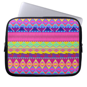 Girly niedlicher trendy aztekischer Anden-Entwurf Laptopschutzhülle