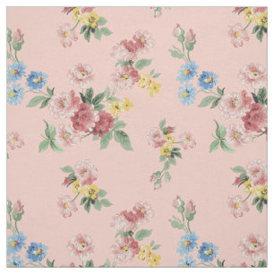 Girly Pastellmit Blumenkundengerechtes - rosa Stoff
