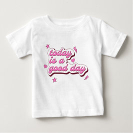 Girly Phrase Stars hört Rays Baby T-shirt