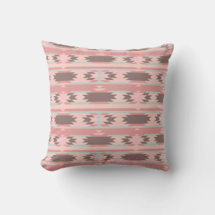 Girly Pink Aztec Muster Kissen
