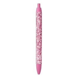 Girly Pink Glitzer Confetti Kugelschreiber