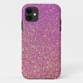 Girly Pink Glitzer Pattern Case-Mate iPhone Hülle