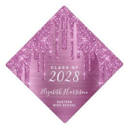 Girly Pink Glitzer Personalisiert