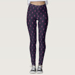 Girly Pink Lobsters Leggings<br><div class="desc">Mädchen und Spaß Sommer Muster Design.</div>