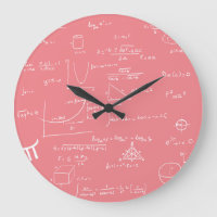 Girly Pink Math Equations Formeln