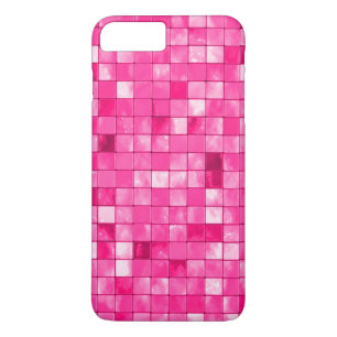 Girly pinkfarbenes geometrisches dekoratives Case-Mate iPhone hülle