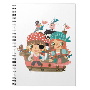 Girly Pirates Notizblock