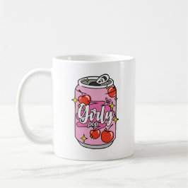 Girly pop cherry can kaffeetasse