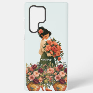 Girly Pop Florist Handyhülle Samsung Galaxy Hülle