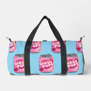 Girly Pop Kirsch-Cola-Dose   Retro Y2K Rosa Duffle Bag