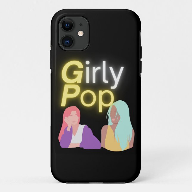 Girly pop phone  Case-Mate iPhone hülle (Rückseite)
