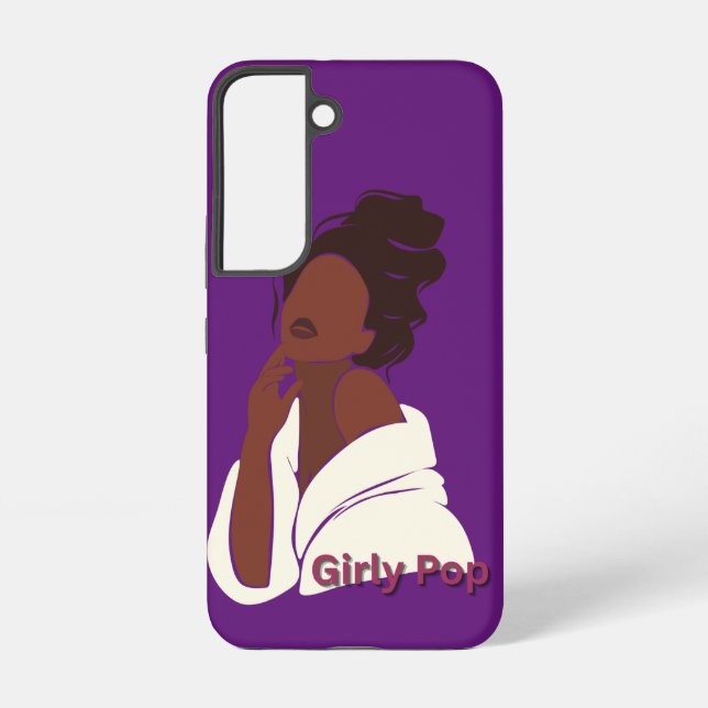 Girly pop phone case Samsung Galaxy S22 Samsung Galaxy Hülle (Rückseite)