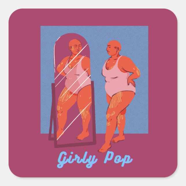Girly pop stickers (Vorderseite)