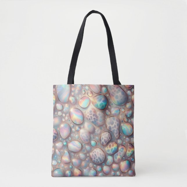 Girly Posh Leopardenprint Opal-Tasche (Vorderseite)