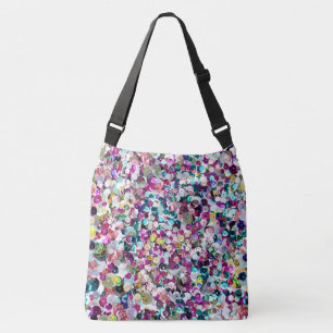 Girly Regenbogen-ImitatSequins Tragetaschen Mit Langen Trägern