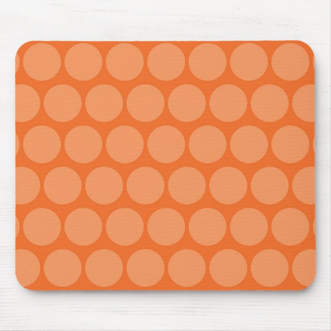 Girly riesiges großes orange mousepad (Vorne)