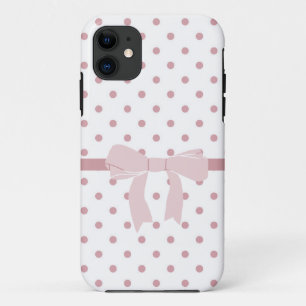 Girly rosa Punkte Case-Mate iPhone Hülle