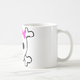 Girly Schädel Tasse