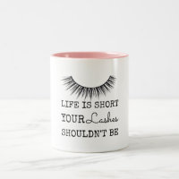 Girly schicker Wimper-Entwurf