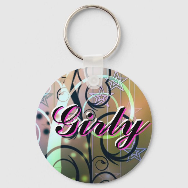 Girly Schlüsselanhänger (Vorderseite)