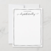 Girly Signature-Skript vom Schreibtisch der Note C
