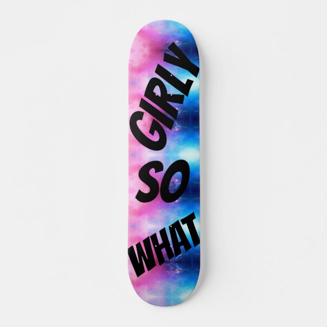 GIRLy Skateboard (Vorne)