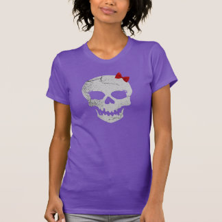 Girly Skull Graphic T T-Shirt