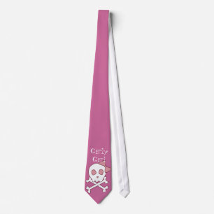 Girly Skull Krawatte