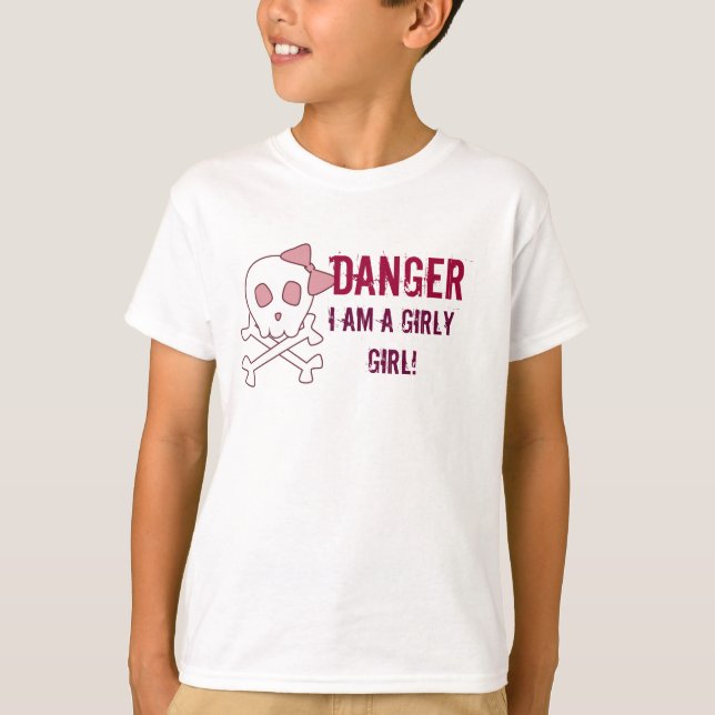 Girly Skull Shirt (Vorderseite)