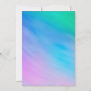 Girly Soft Rainbow Sky