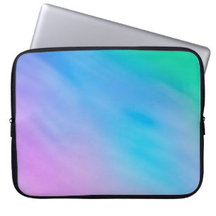 Girly Soft Rainbow Sky Laptopschutzhülle