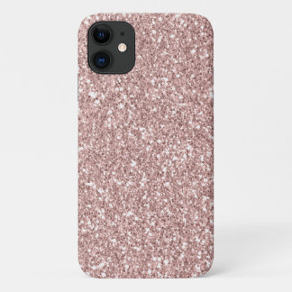Girly Sparkle Blush Pink Glitzer Case-Mate iPhone Hülle
