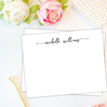 Girly Stylish Calligraphy Script Signature Black