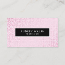 Girly Stylish Imitate Pink Sequin Black