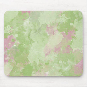 Girly tadelloser rosa abstrakter Watercolor Mousepad