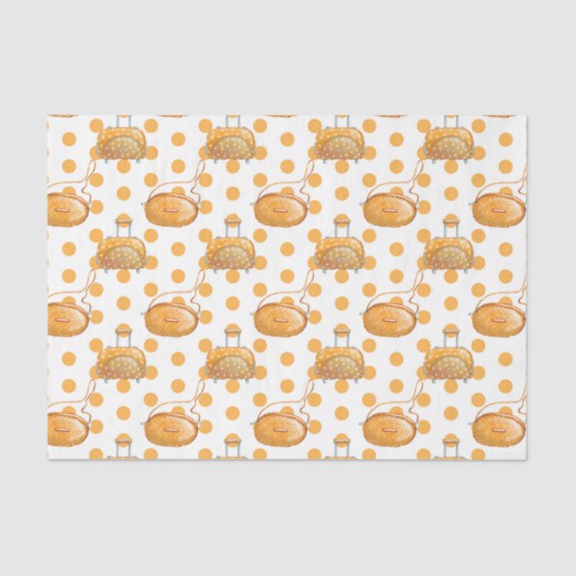 Girly Things (Design 51 Yellow/Orange Series) Seidenpapier (Vorderseite)