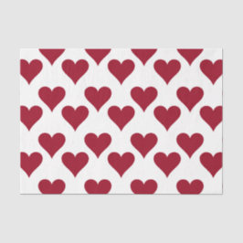 Girly Things Hearts (Design 46 Red Series) Seidenpapier