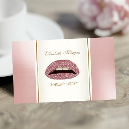 Girly Trendy Modern Elegante Visitenkarte