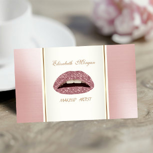 Girly Trendy Modern Elegante Visitenkarte