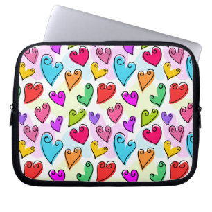 Girly Vibrants Herts Niedlich Romantischer Valenti Laptopschutzhülle