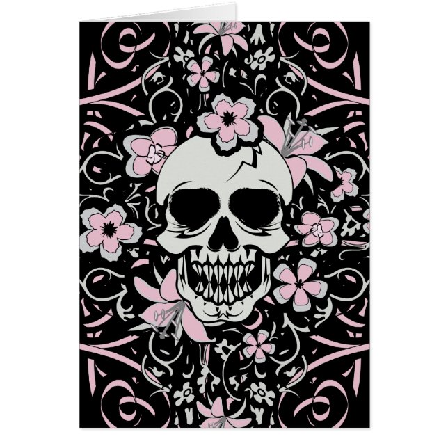 Girly Vintag Skull (Vorne)