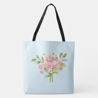 Girly Watercolor Spring Blumen
