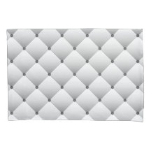 Girly White Quilted Square Muster