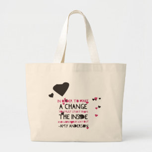 Girly Zitate Jumbo Stoffbeutel